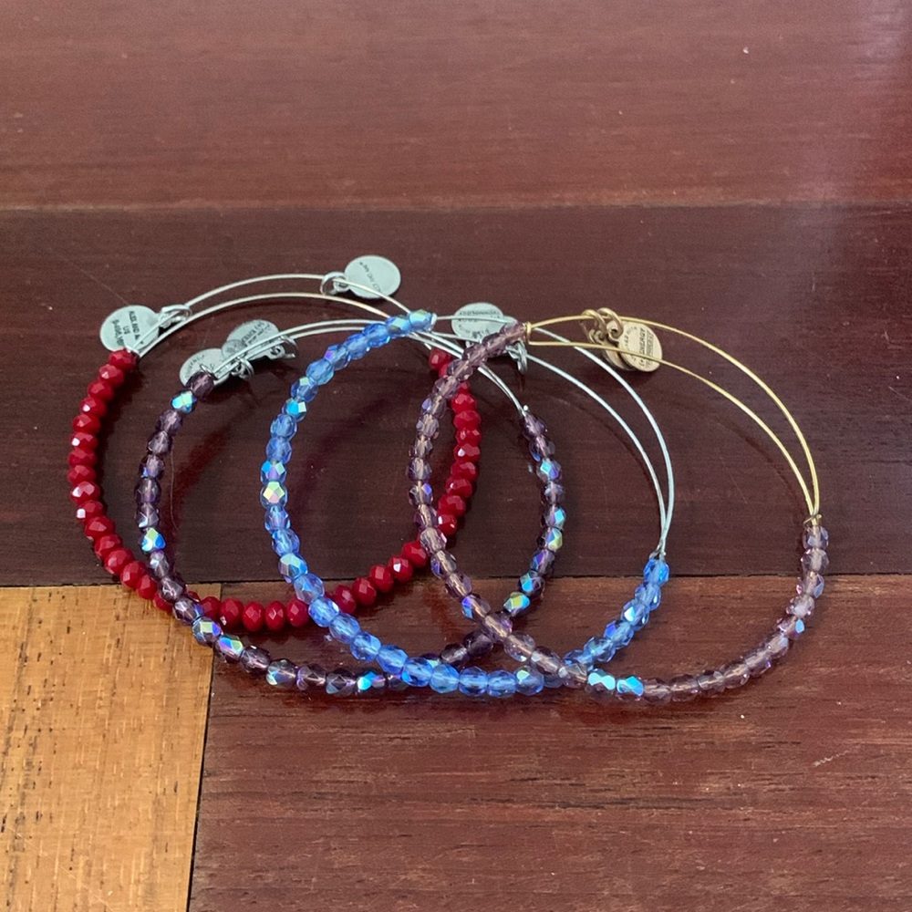 Alex and ani beaded bracelets